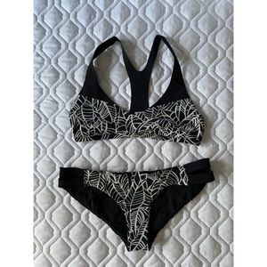 lululemon Reversible B&W Swimsuit